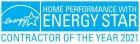 Home Performance with ENERGY STAR Contractor of the Year 2021