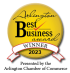 Arlington Chamber of Commerce Best Business Winner 2023