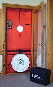 blower door