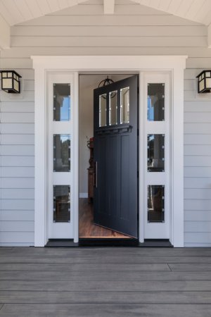 open front door of home open front door of home