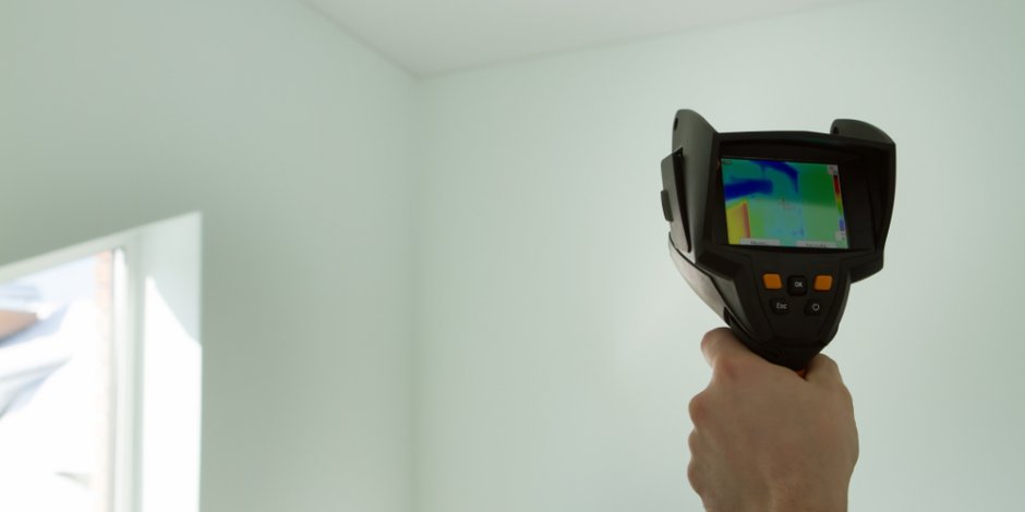 infrared imaging inside a home