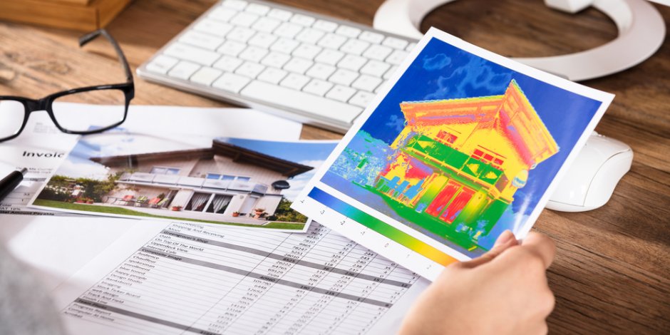 home energy audit, energy assessment, thermal imaging home