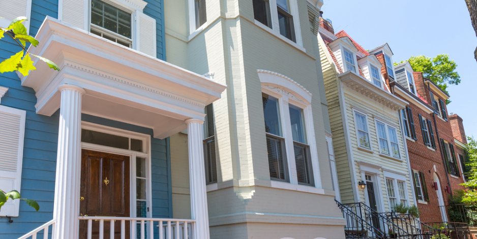 washington dc row houses